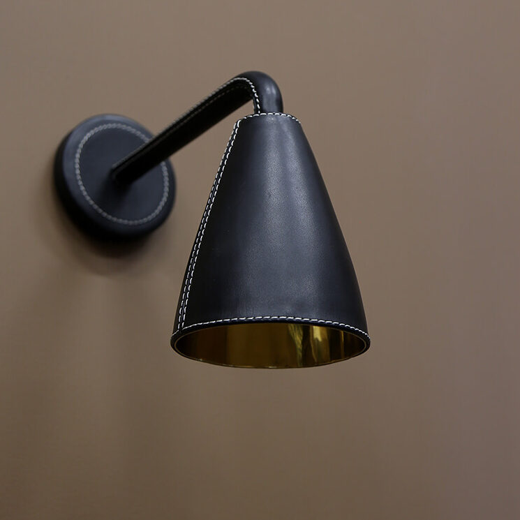 Adnet Reading Wall Light Black Detail WS
