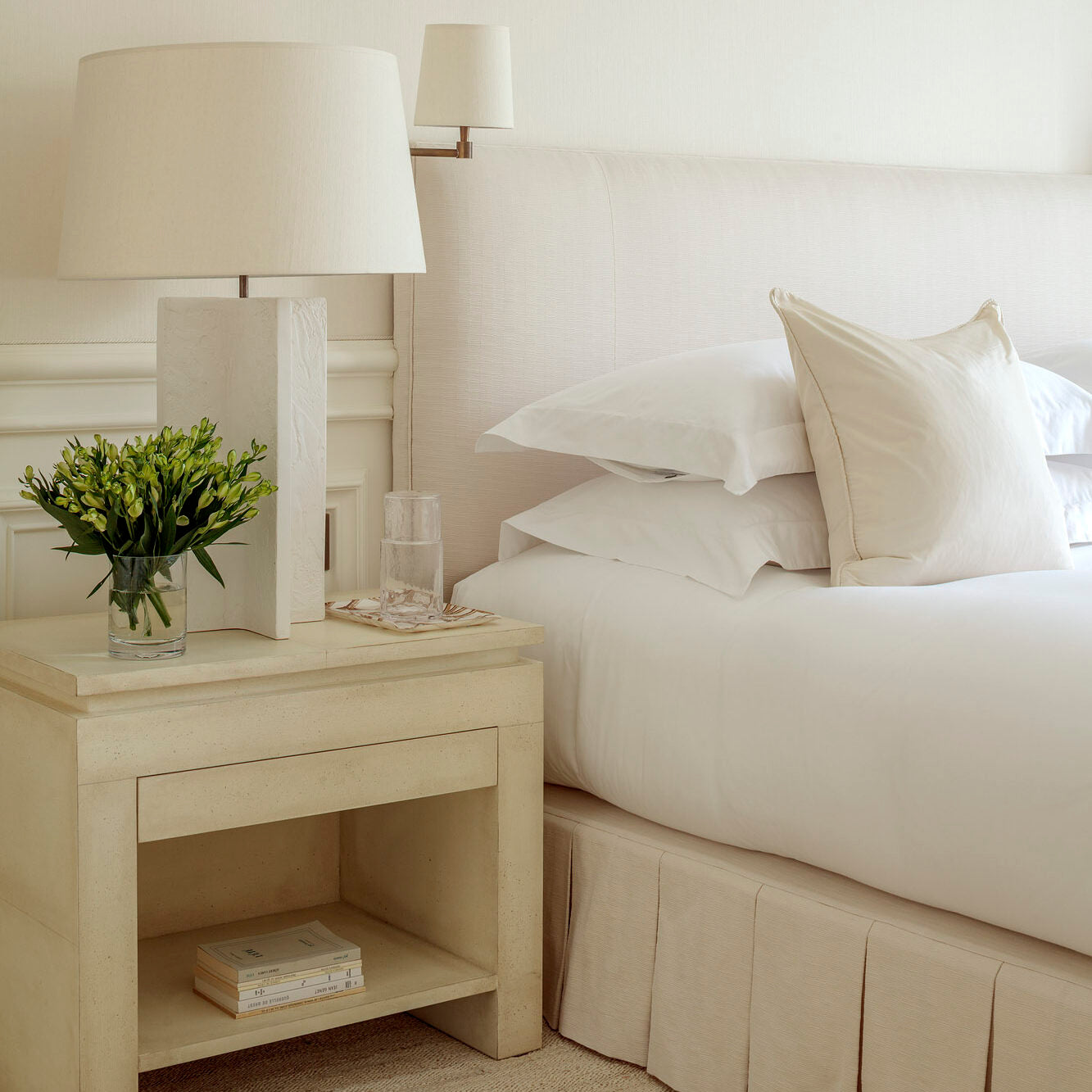 Michel Table Lamp - White