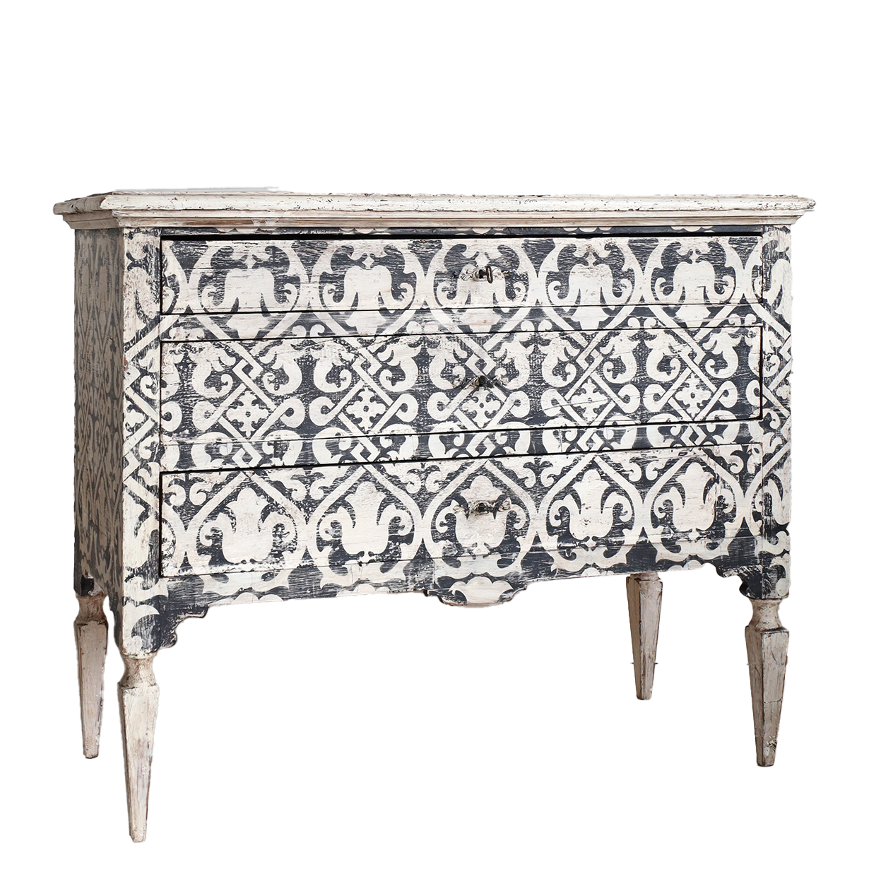 18th Century Italian Painted Commode
