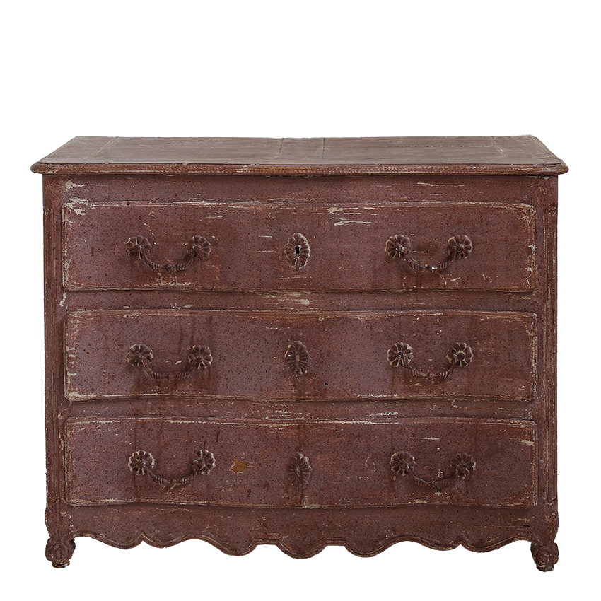 18th Century Louis XVI Painted Commode
