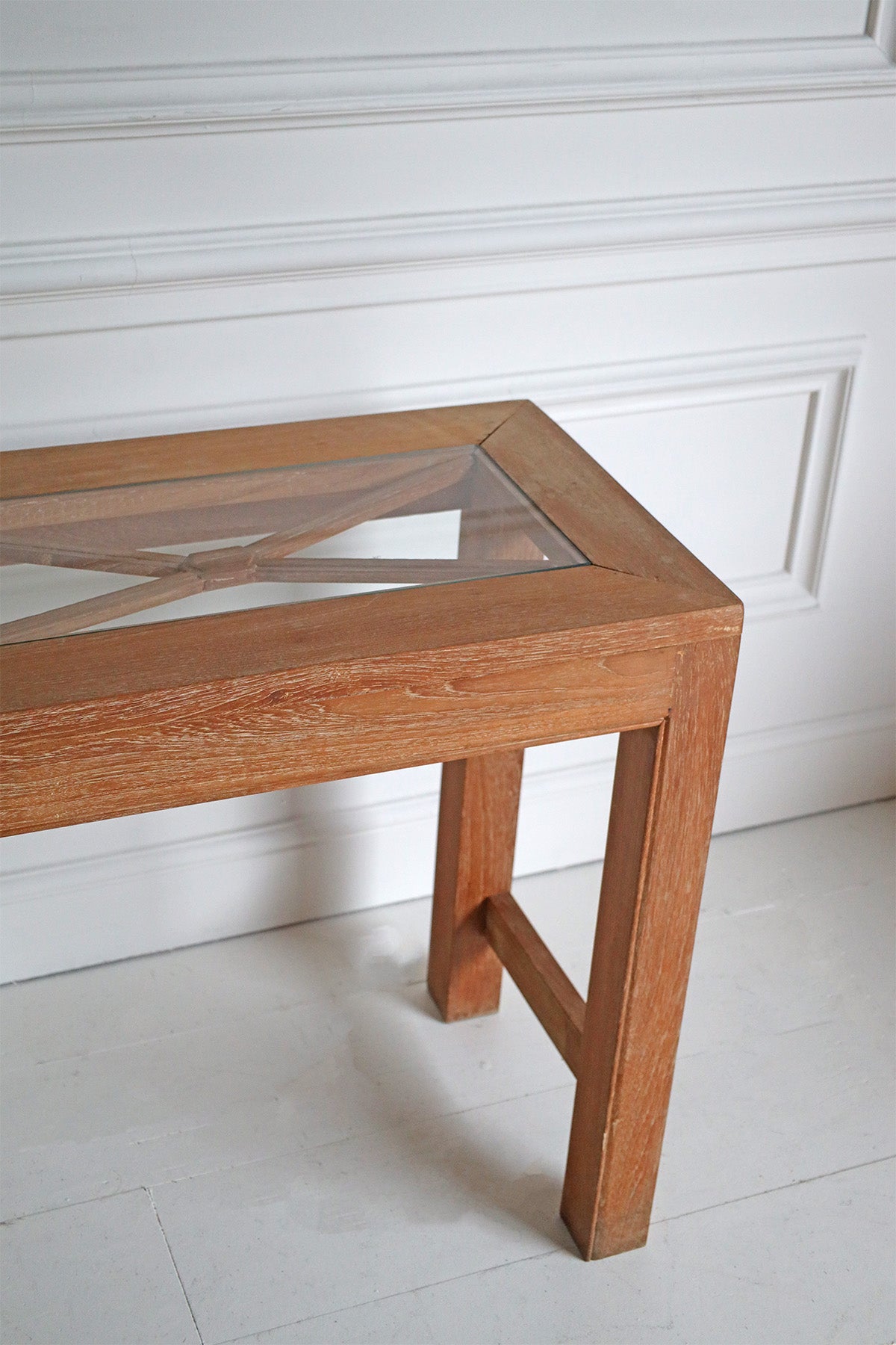 1940s Oak Console Table