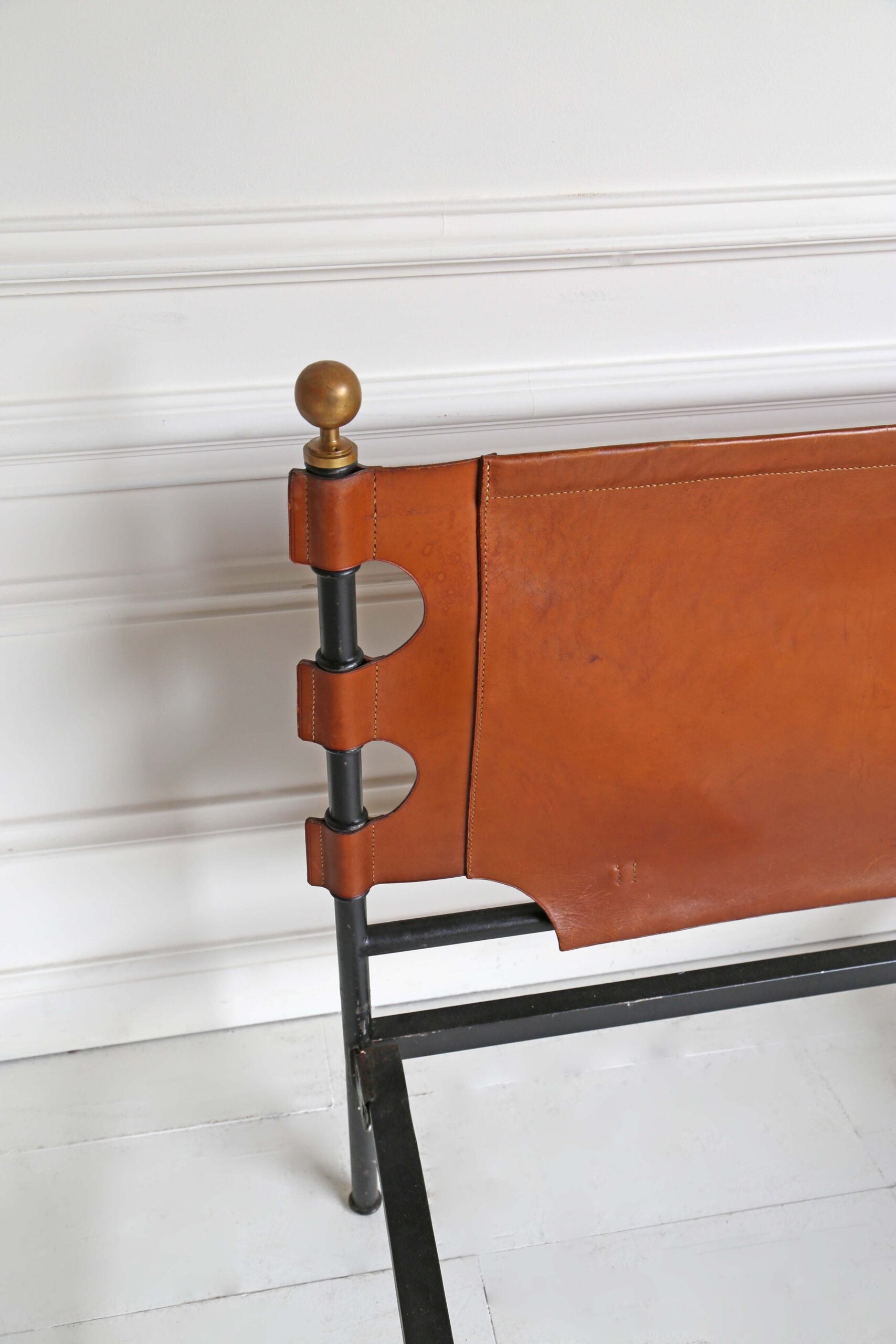 Pair of 1970s Cast Iron Single Beds