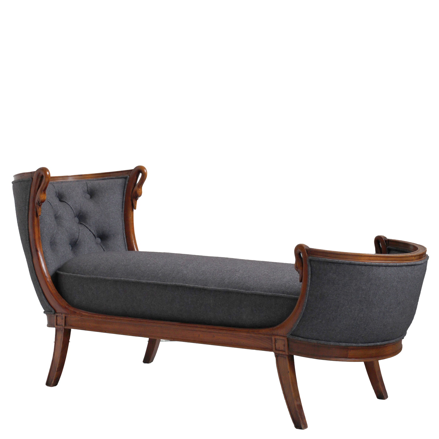 1950s Swan Chaise Longue