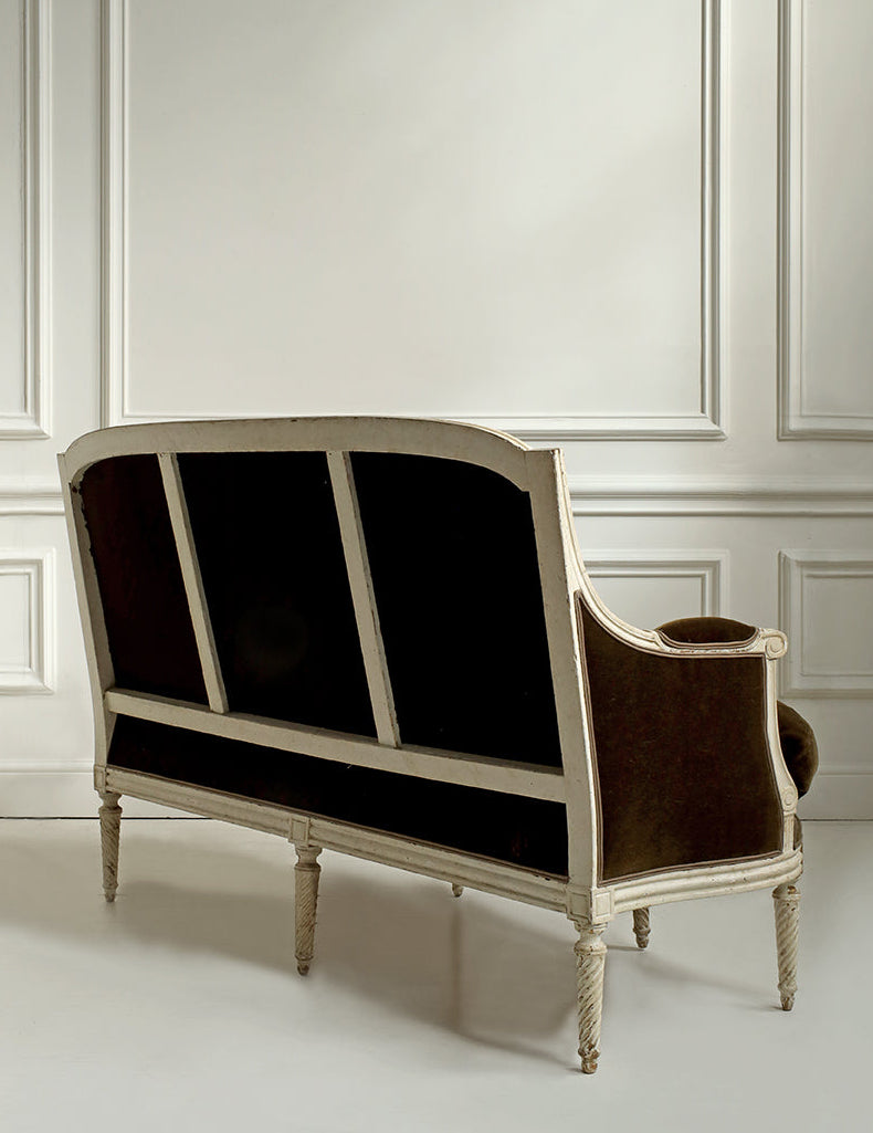 19th Century Maison Jansen Sofa in Cavelle Cedar