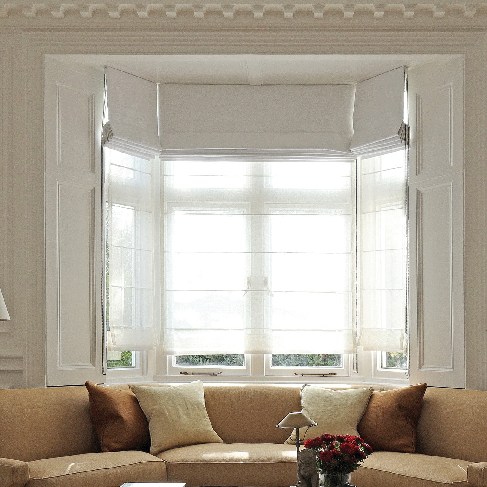 Aalst Sheer Linen - Snow White