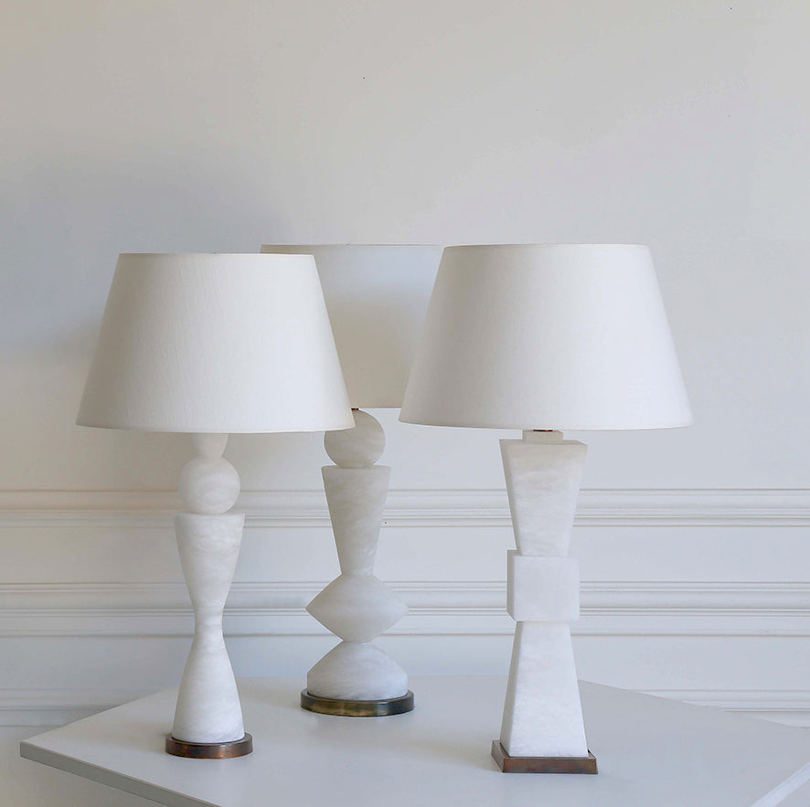 Alabaster No.18 Table Lamp