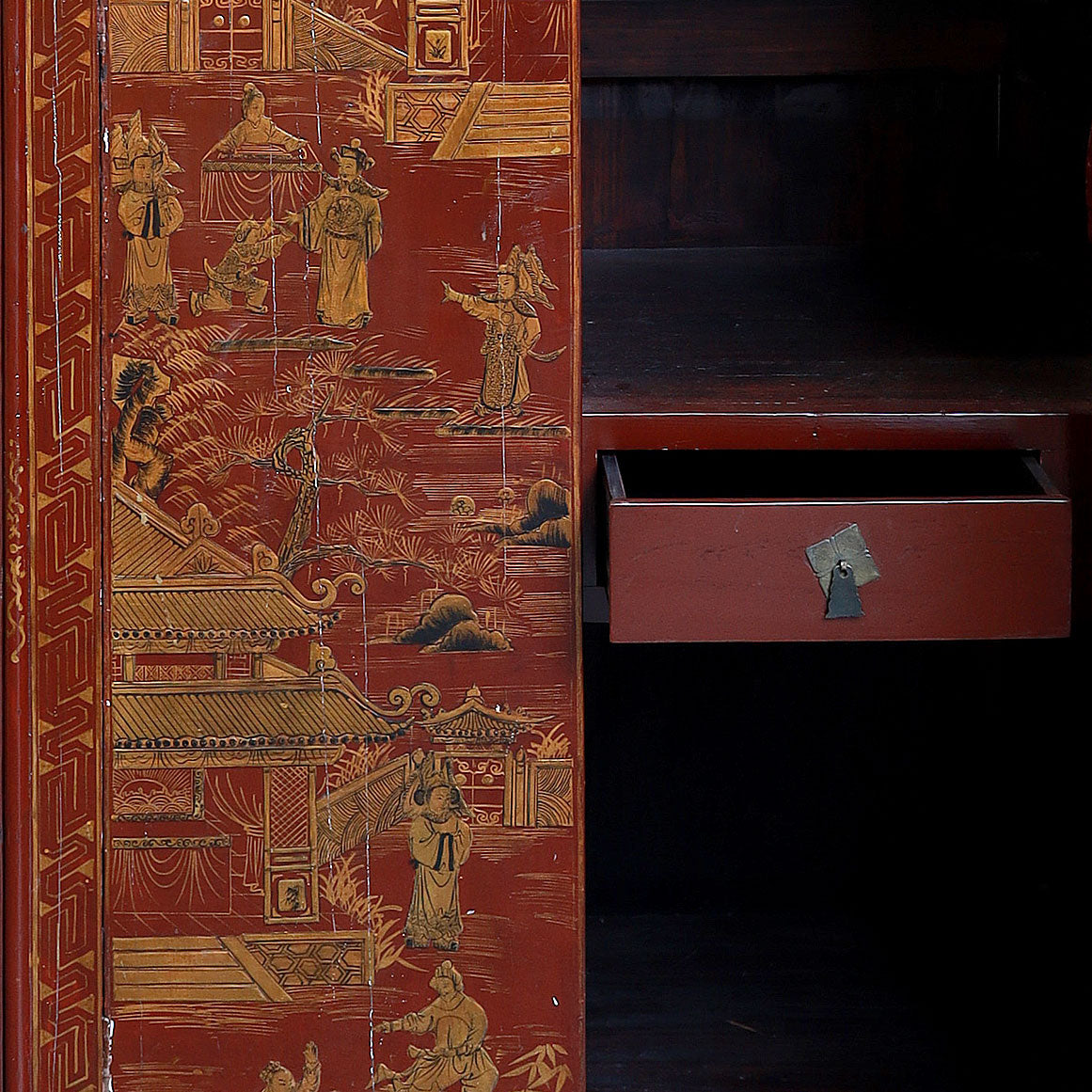 Antique Chinese Marriage Cabinet