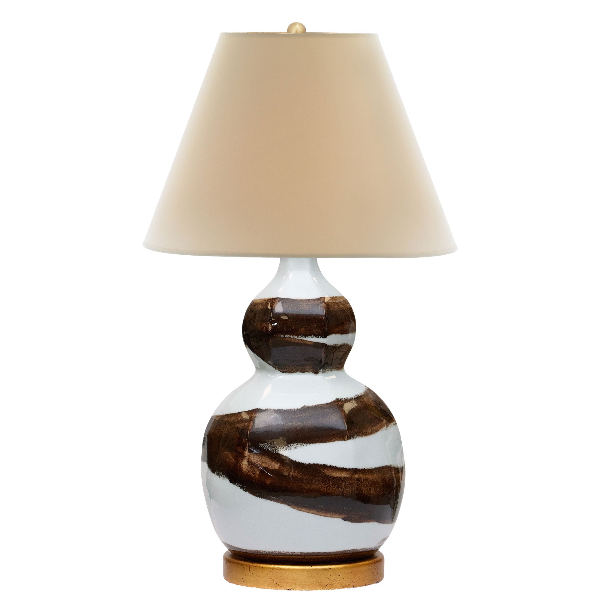 Brush Stroke Lamp Small - Brown