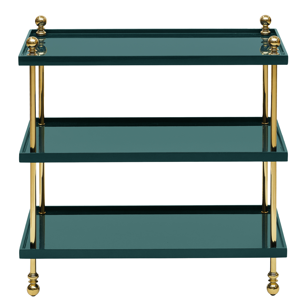 Tiered Drinks Table - Green Marine