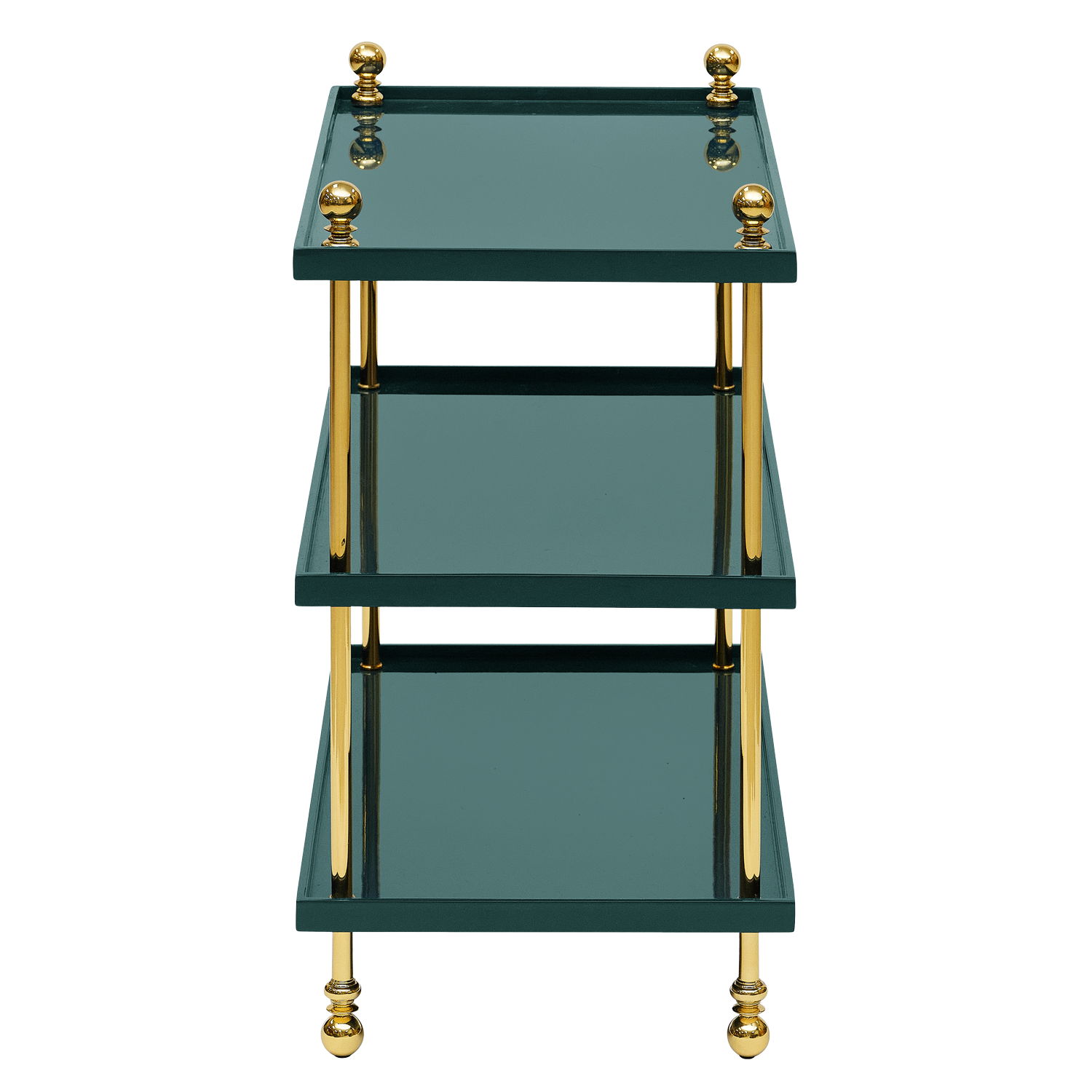 Tiered Drinks Table - Green Marine
