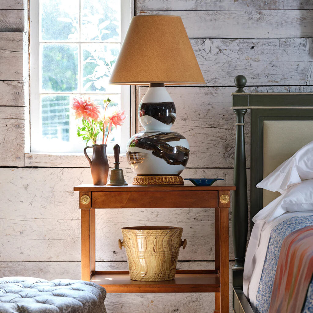 Brush Stroke Lamp - Brown