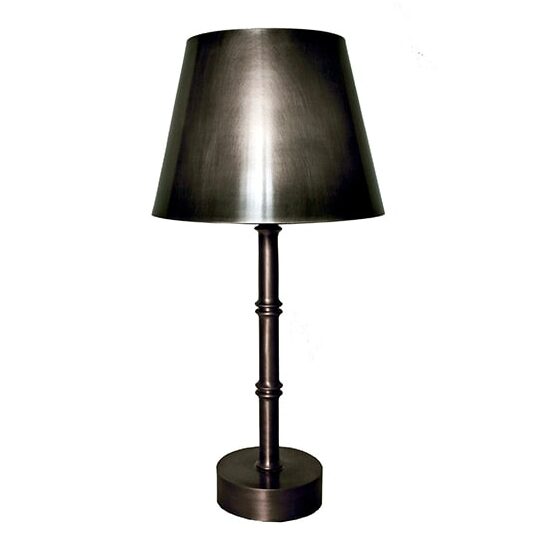 Bamboo Cordless Table Lamp - Bronze