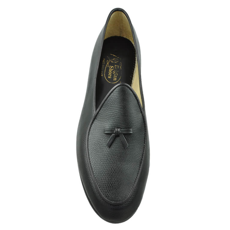 Mr. Casual Black Lizard