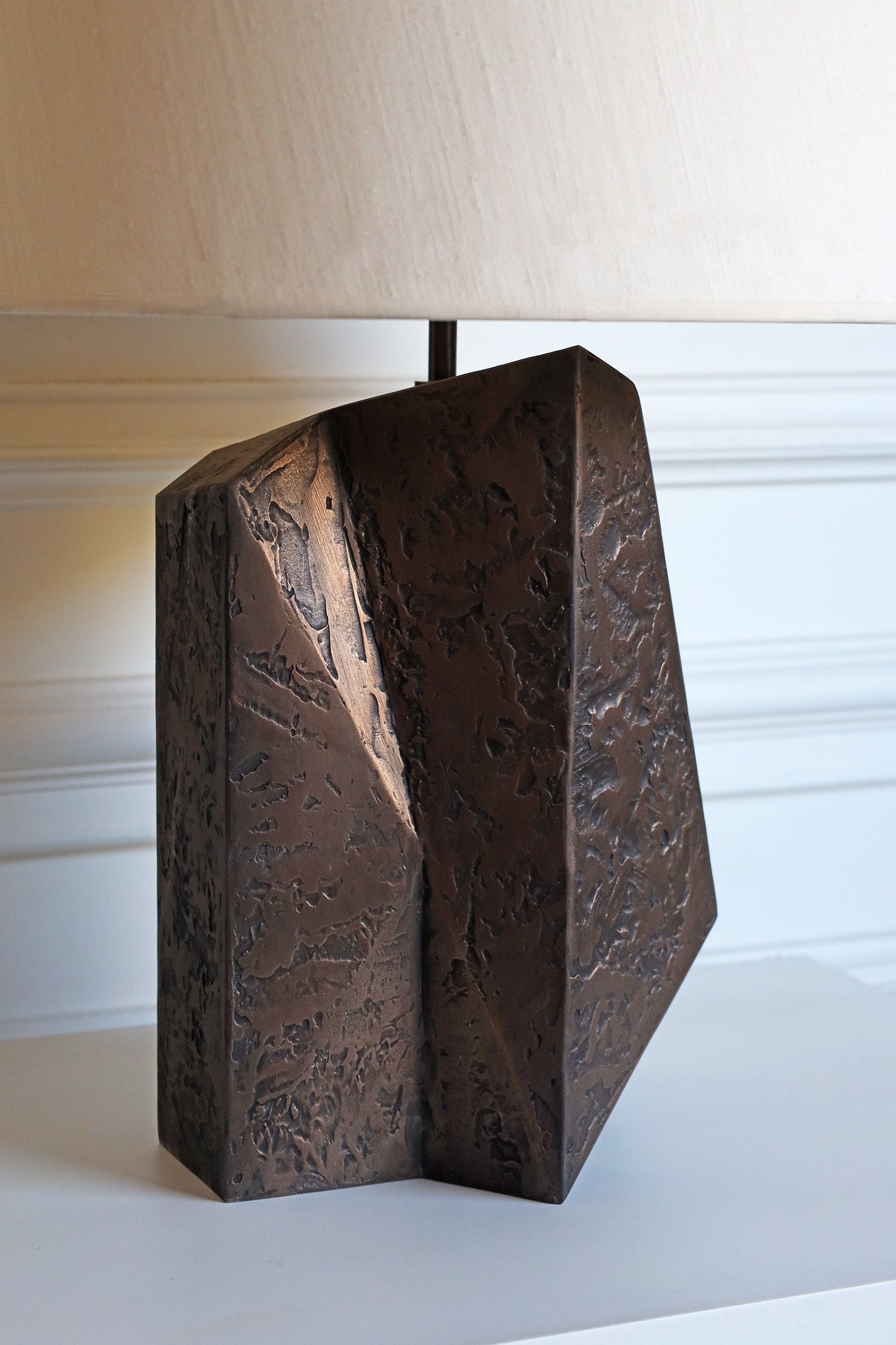 Braque I Table Lamp - Cold Bronze