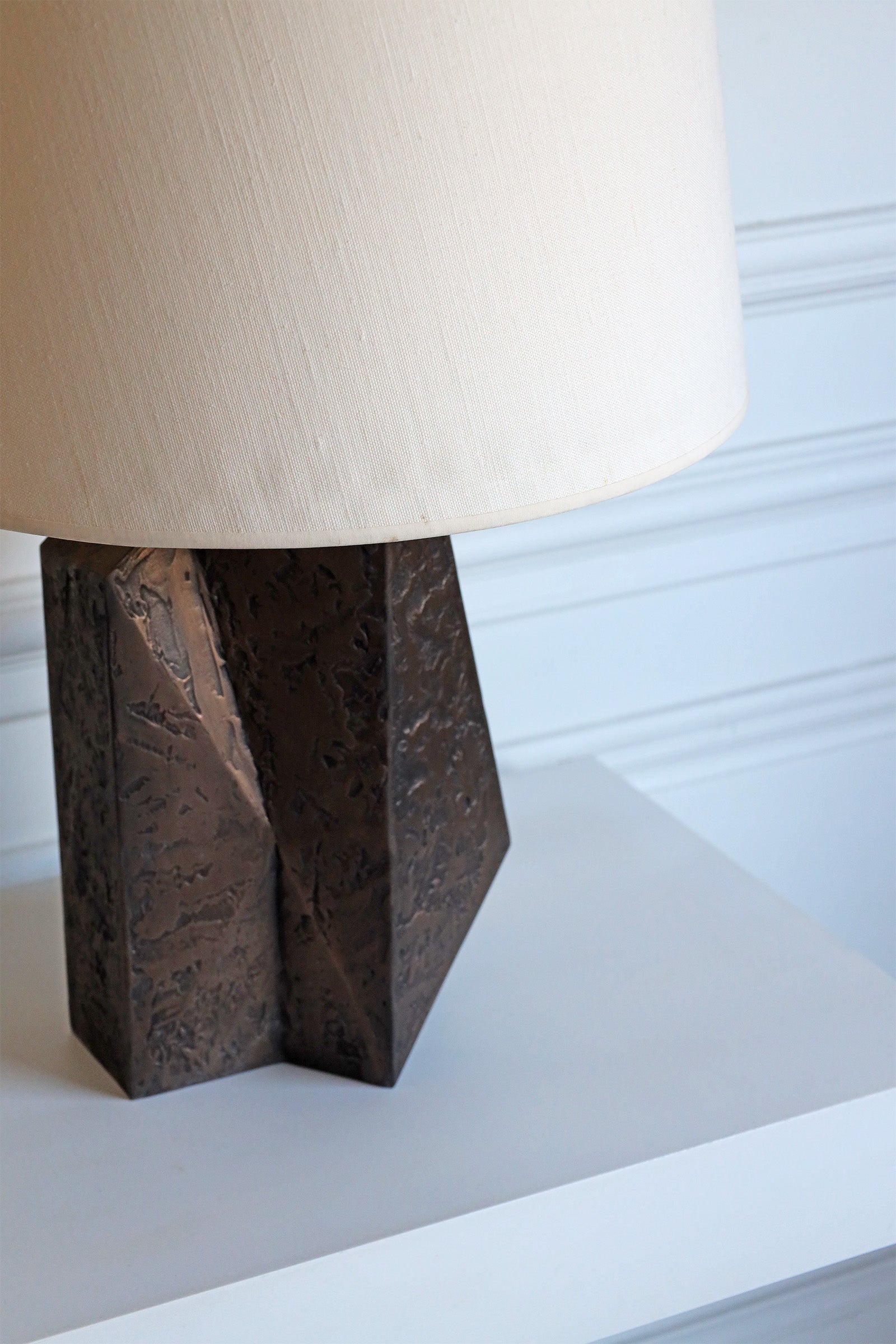 Braque I Table Lamp - Cold Bronze