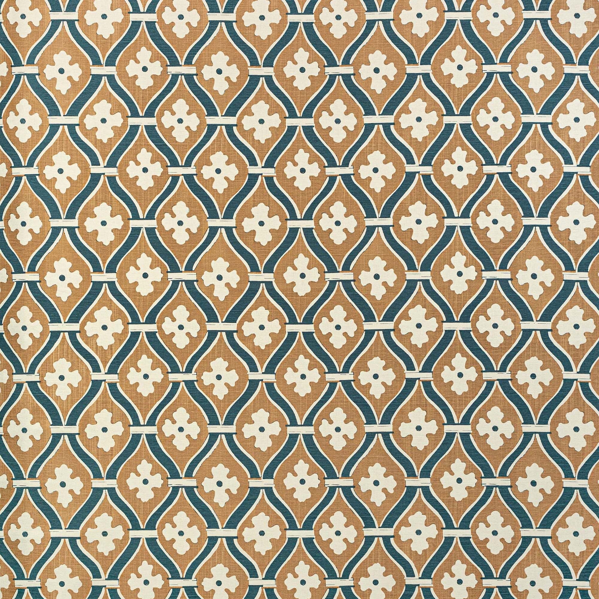 Byblos - Blue / Faded Brown