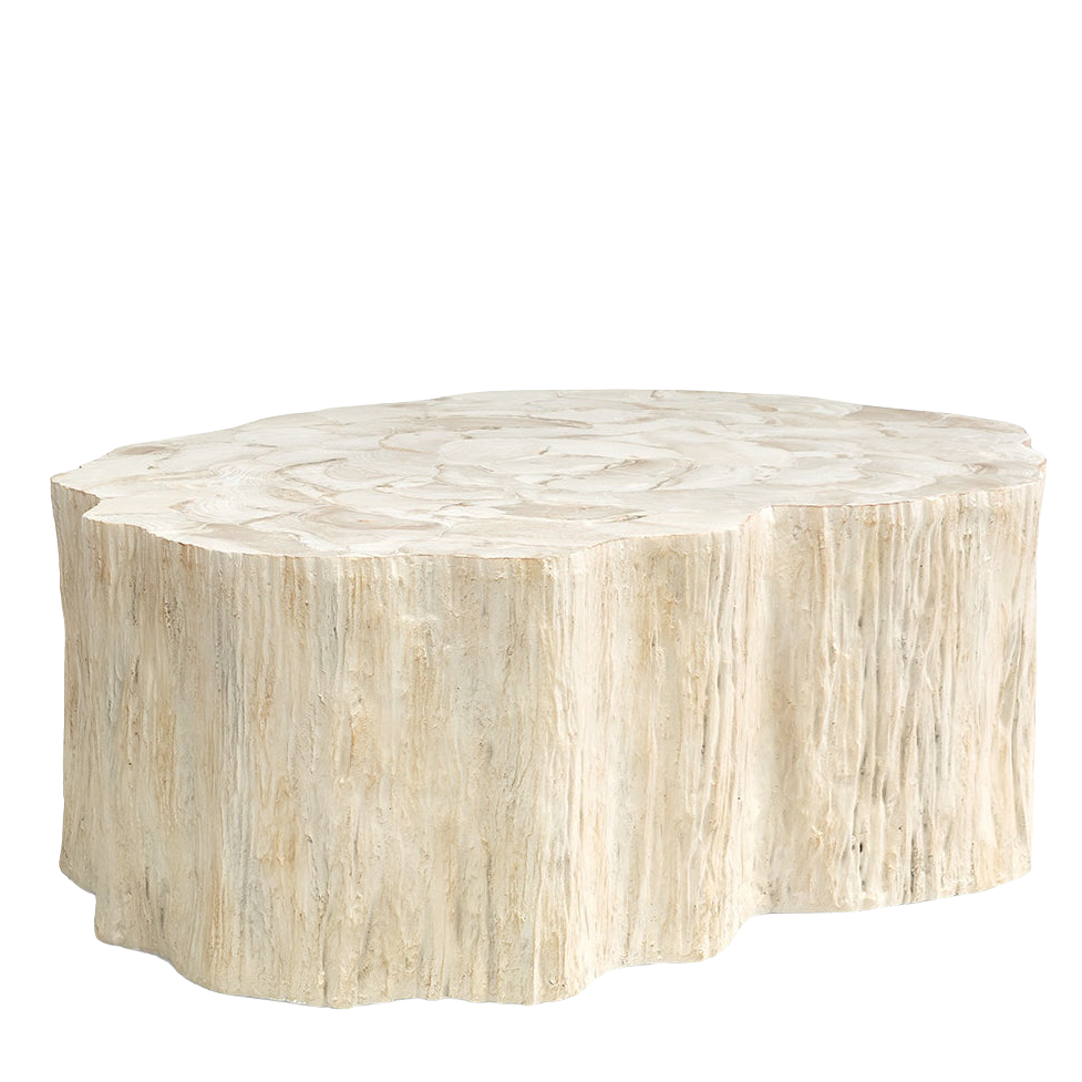 Camilla Fossilized Clam Coffee Table