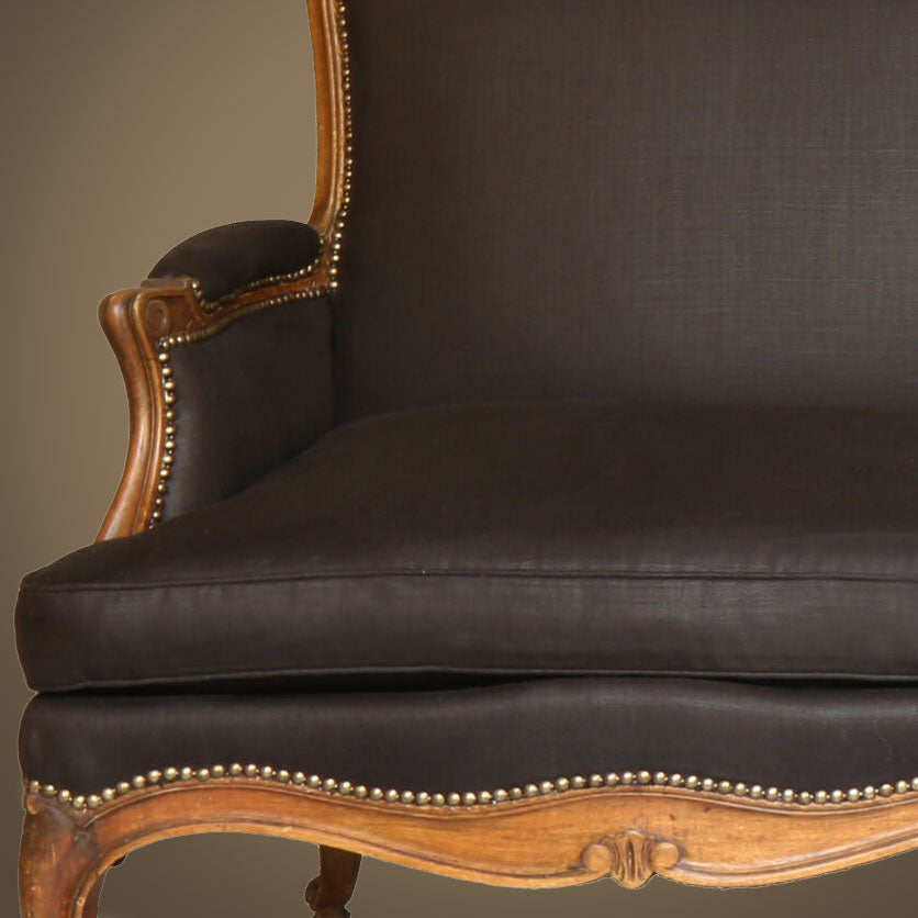 Brittany Superglazed Linen - Sigaro