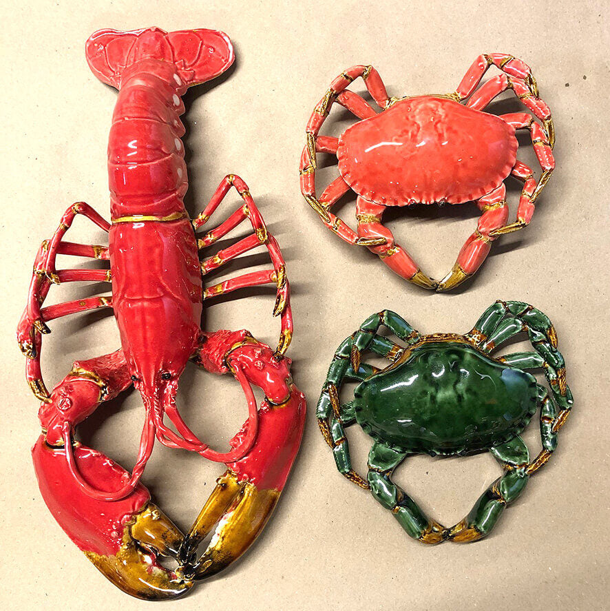 Crustacian – Two Crabs and a Lobster