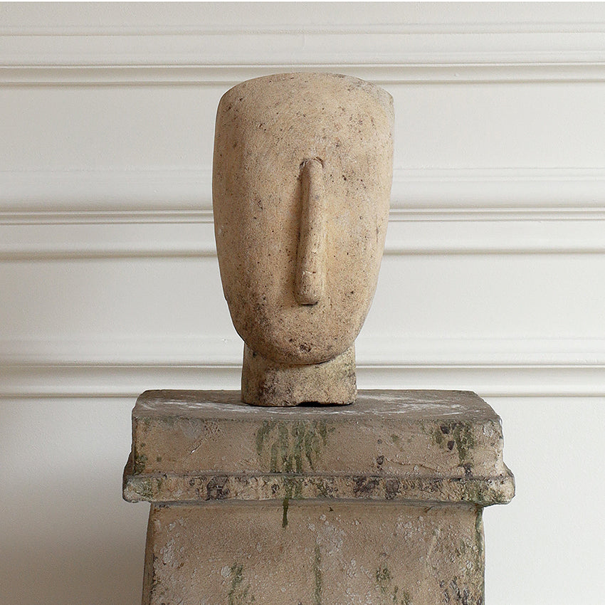 Cycladic Stone Heads