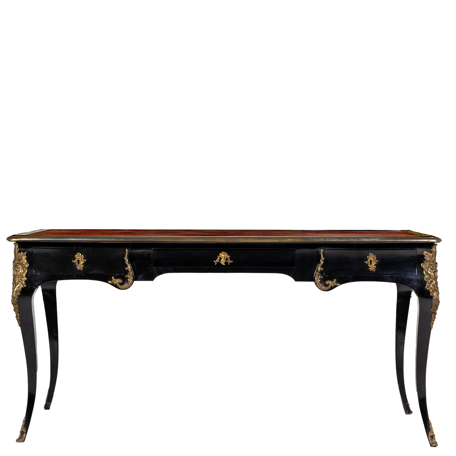 19th Century French Ebonised Bureau Plât