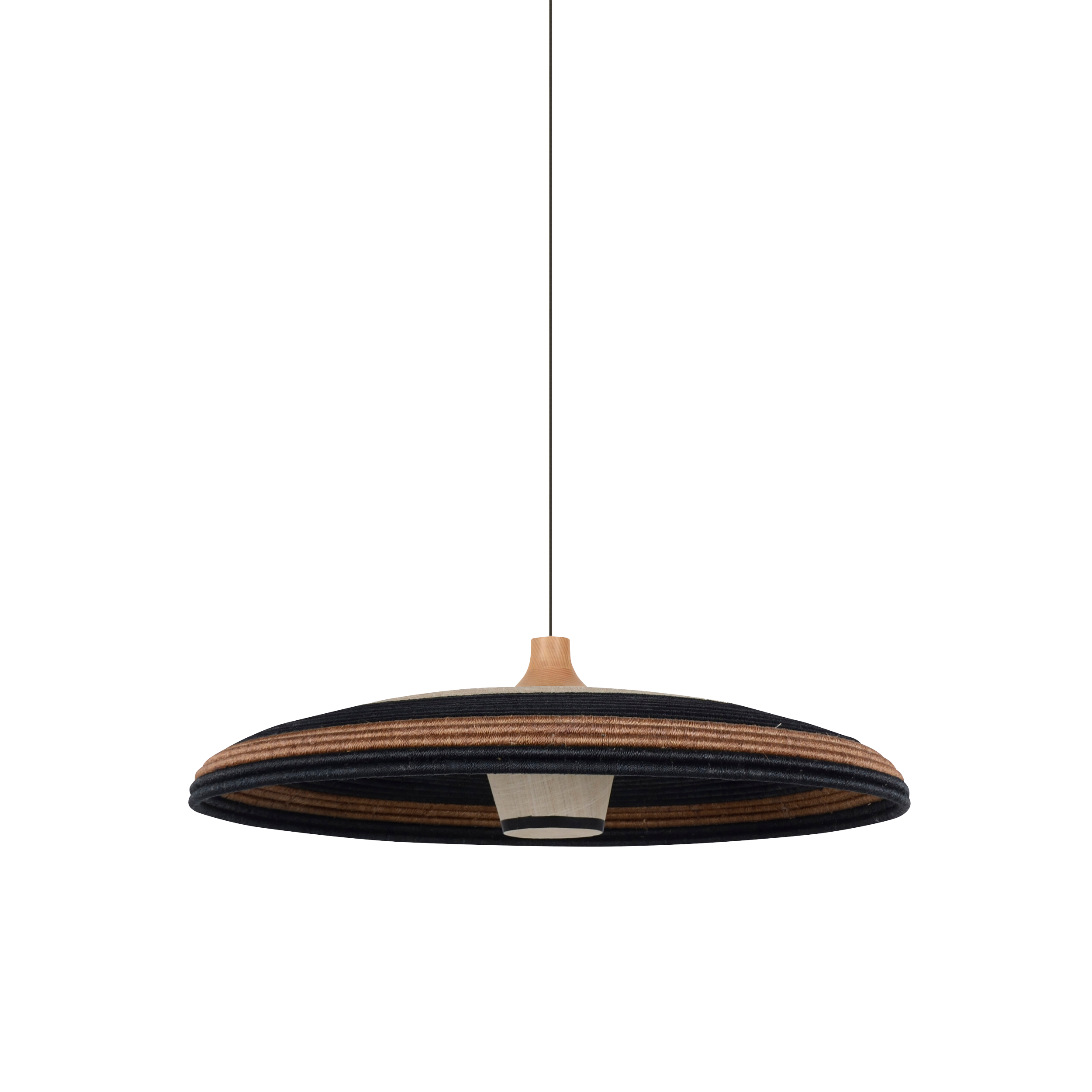 Grass Pendant Large - Brown