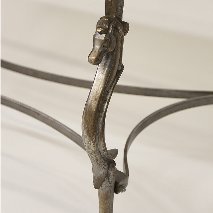 French Decorative Cast Iron Dining Table WS (2)