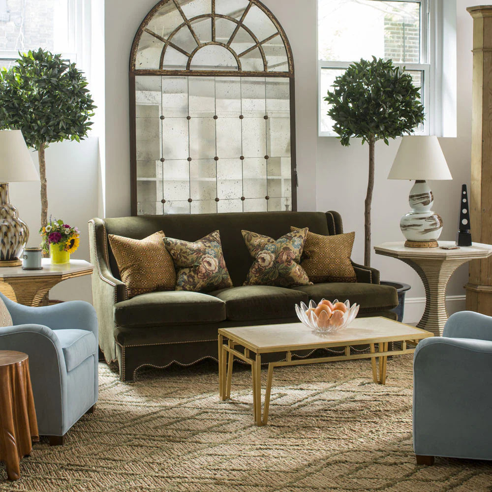 Hourglass Table - Silver