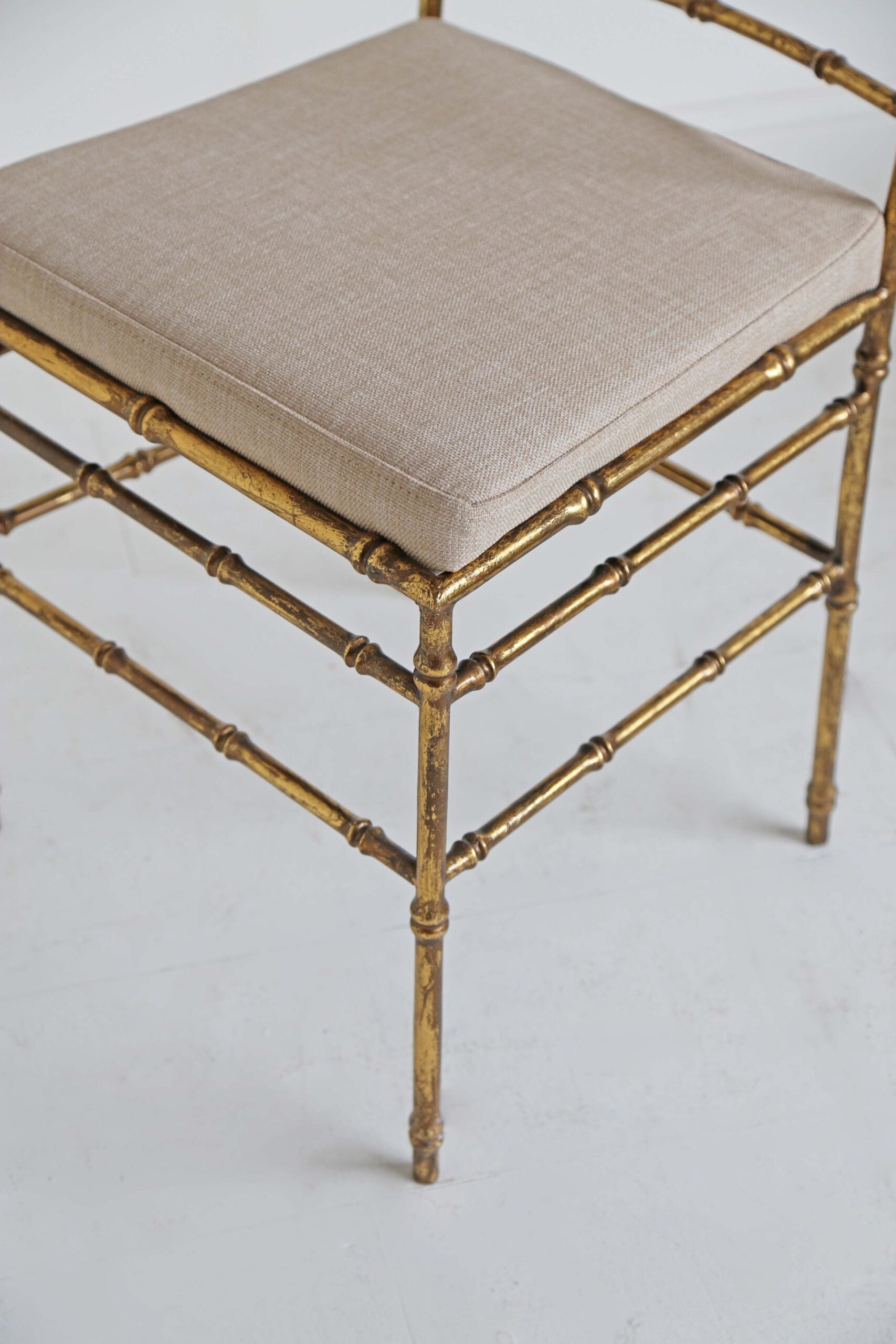 Gilt Bamboo Chair