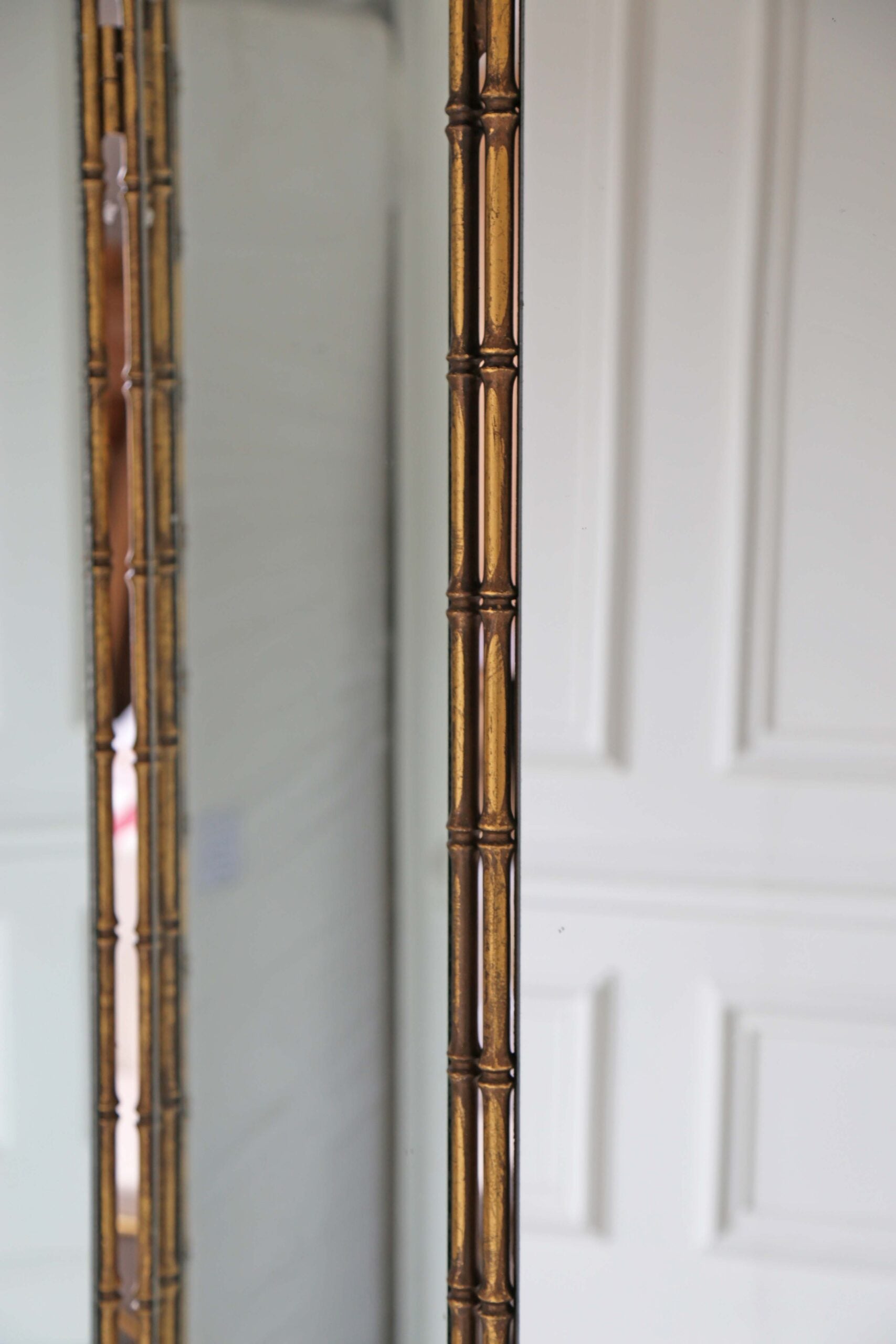 Gilt Bamboo Screen