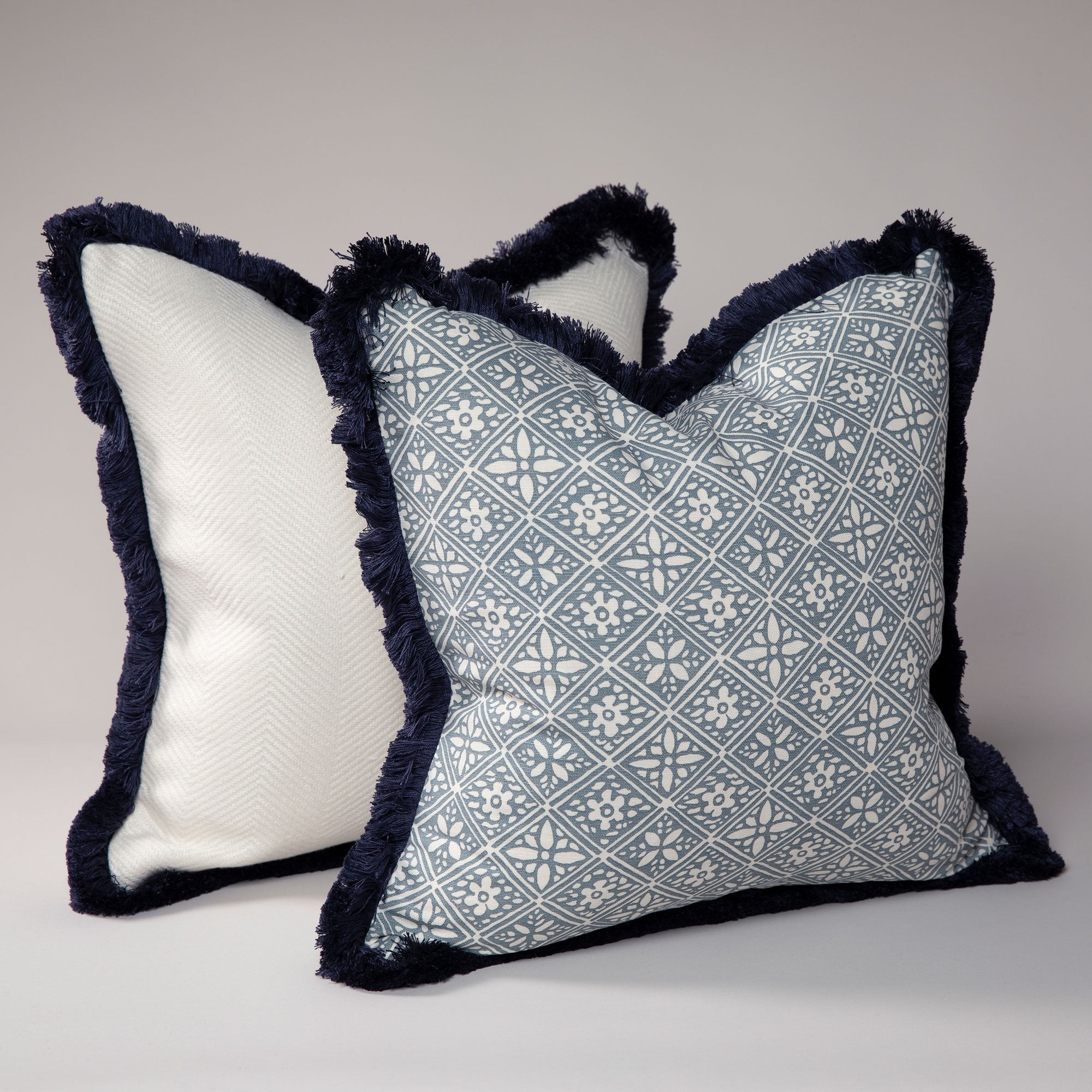 Hadiqa Cushion - Blue