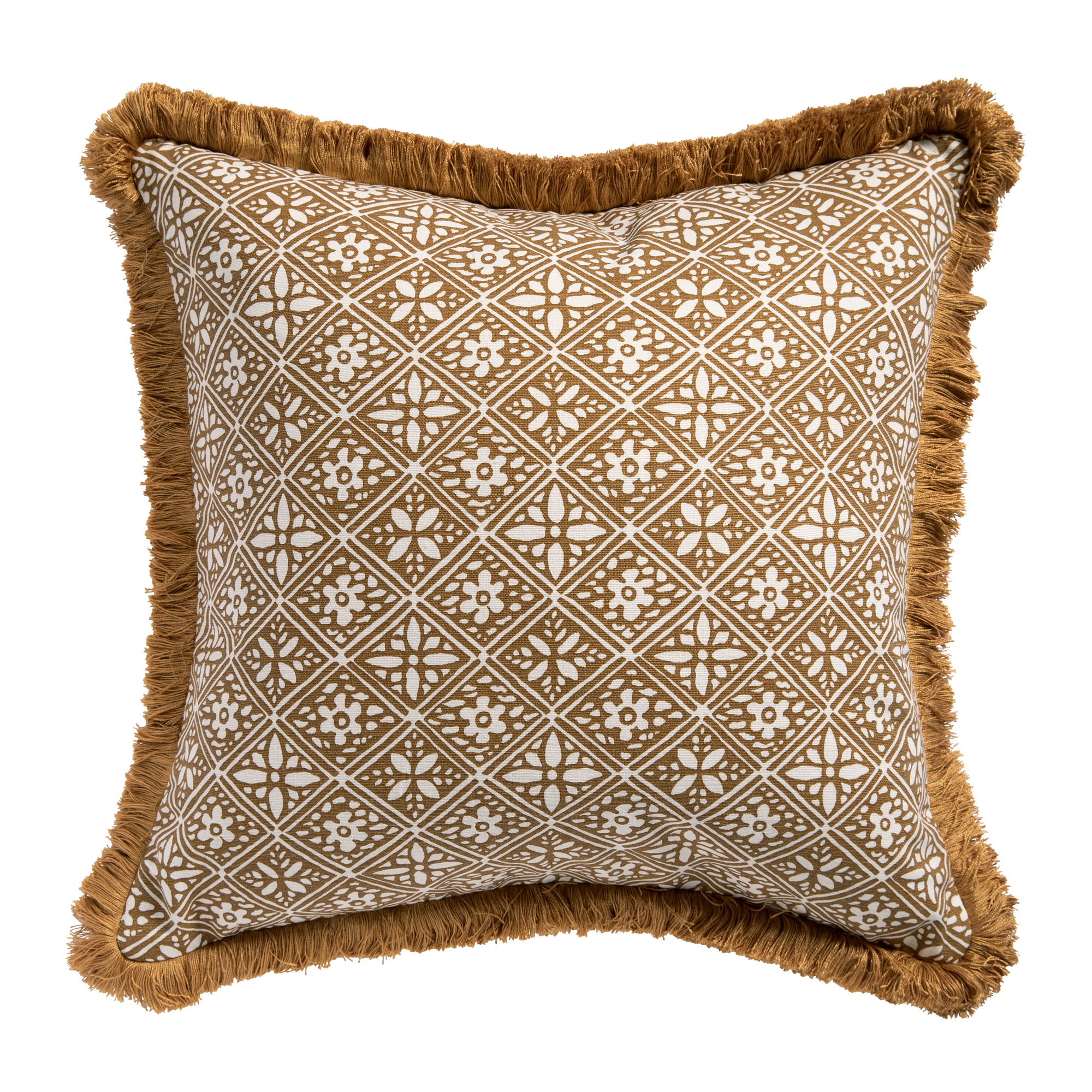 Hadiqa Cushion - Ochre