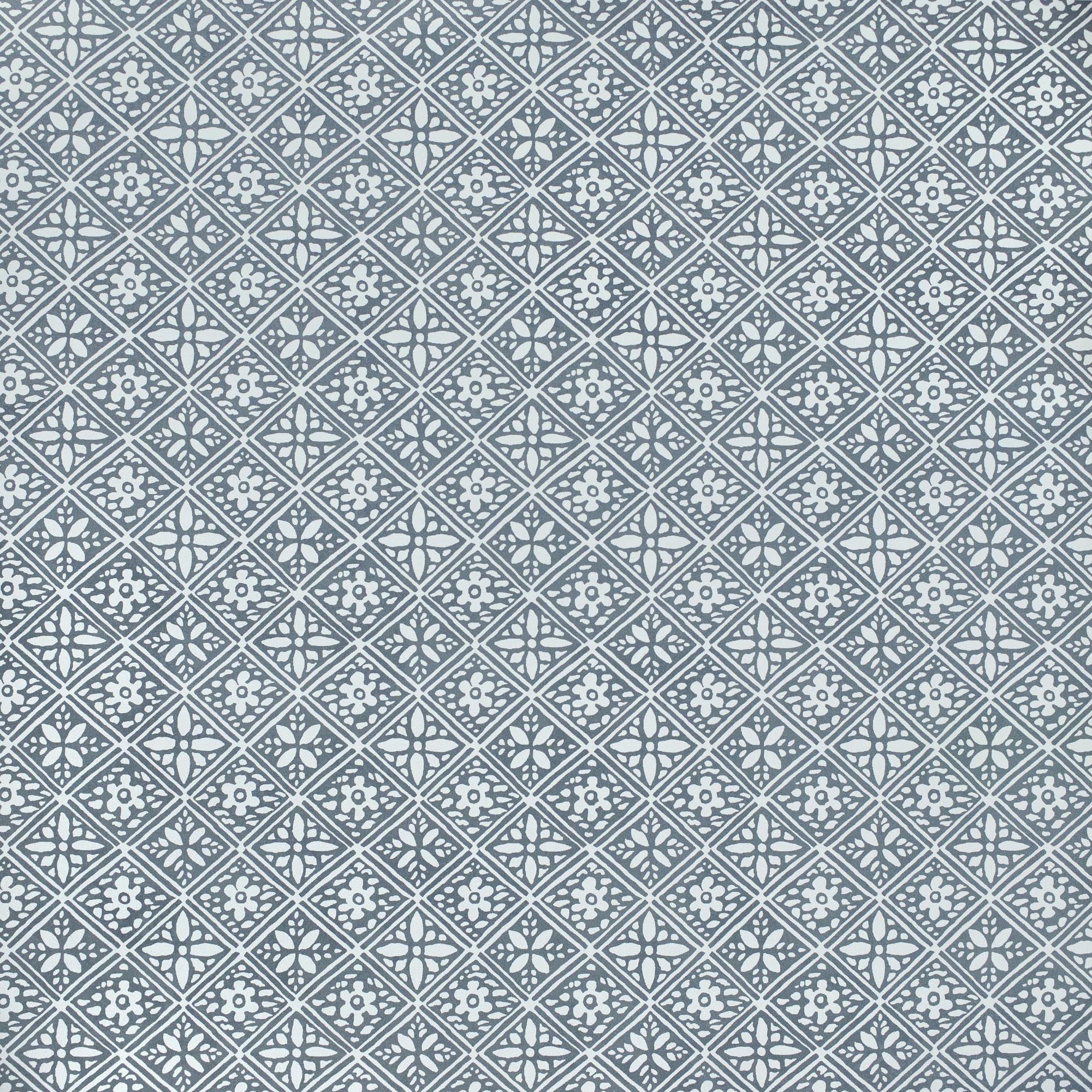 Hadiqa Wallpaper - Blue