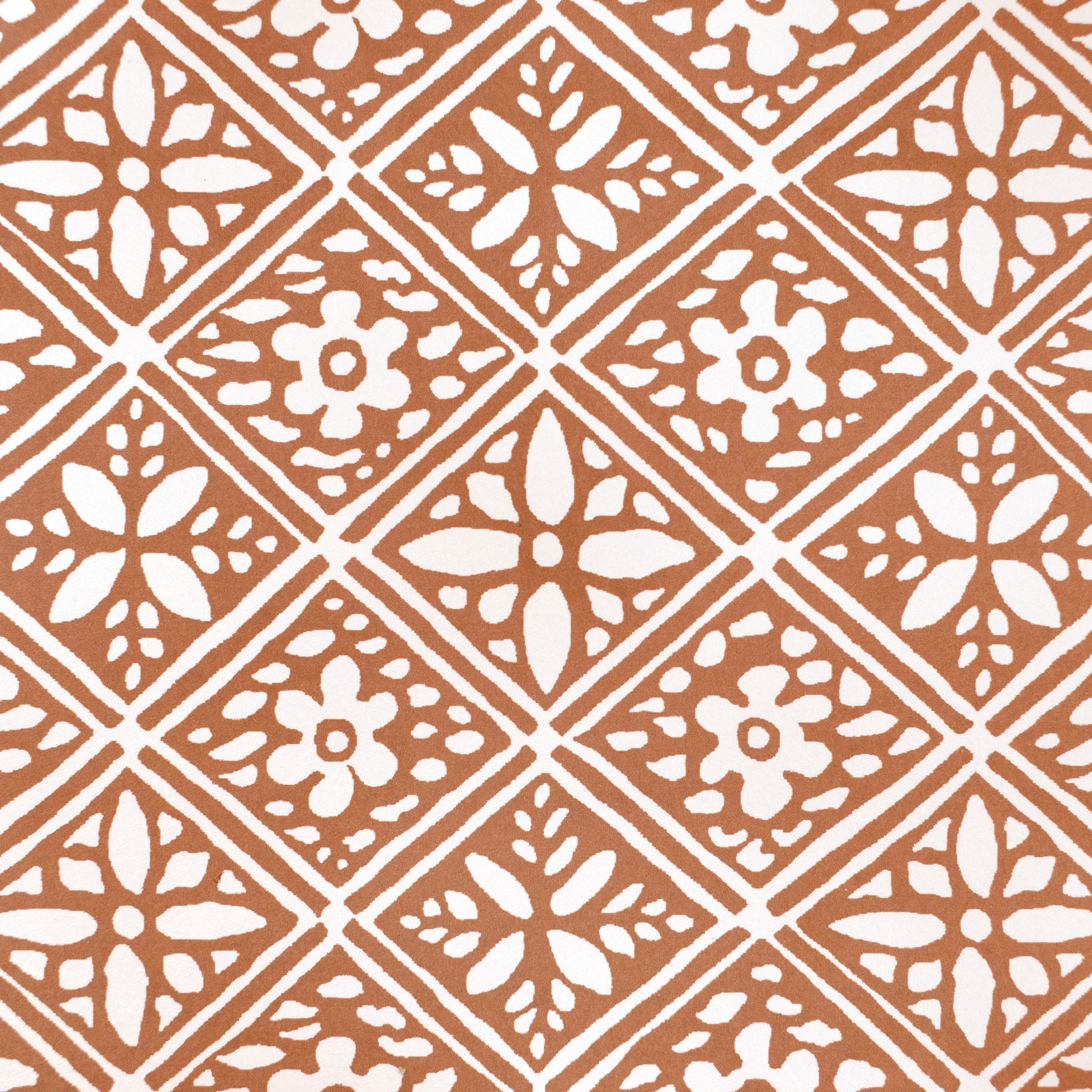 Hadiqa Wallpaper - Terracotta