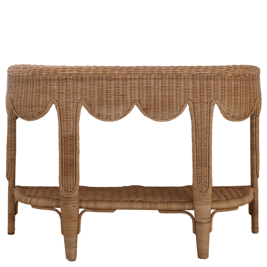 Belgravia Rattan Console Table
