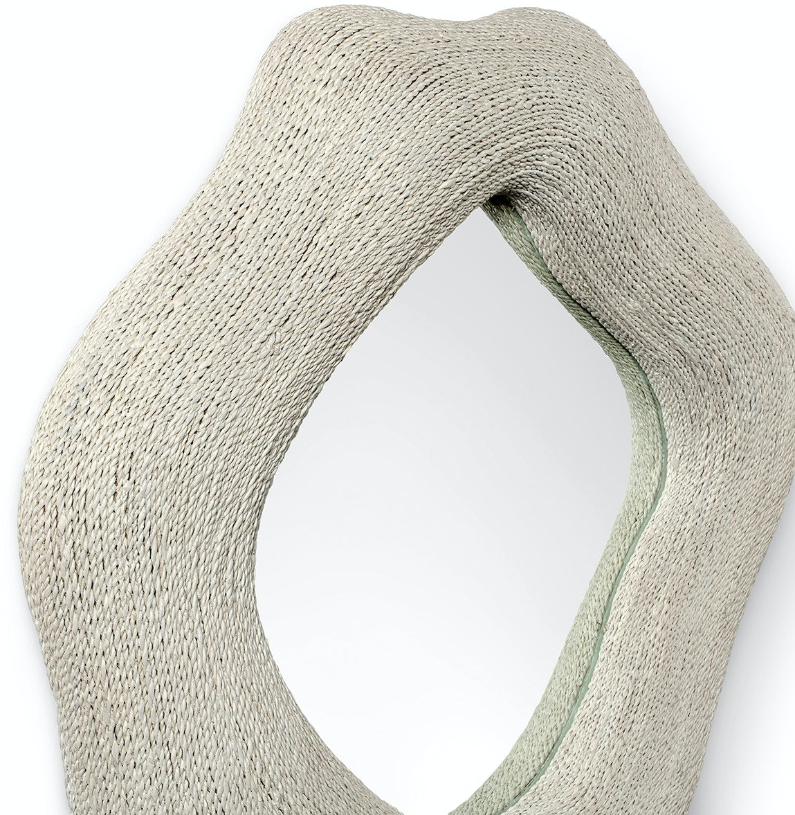 Jaden Mirror Medium - White