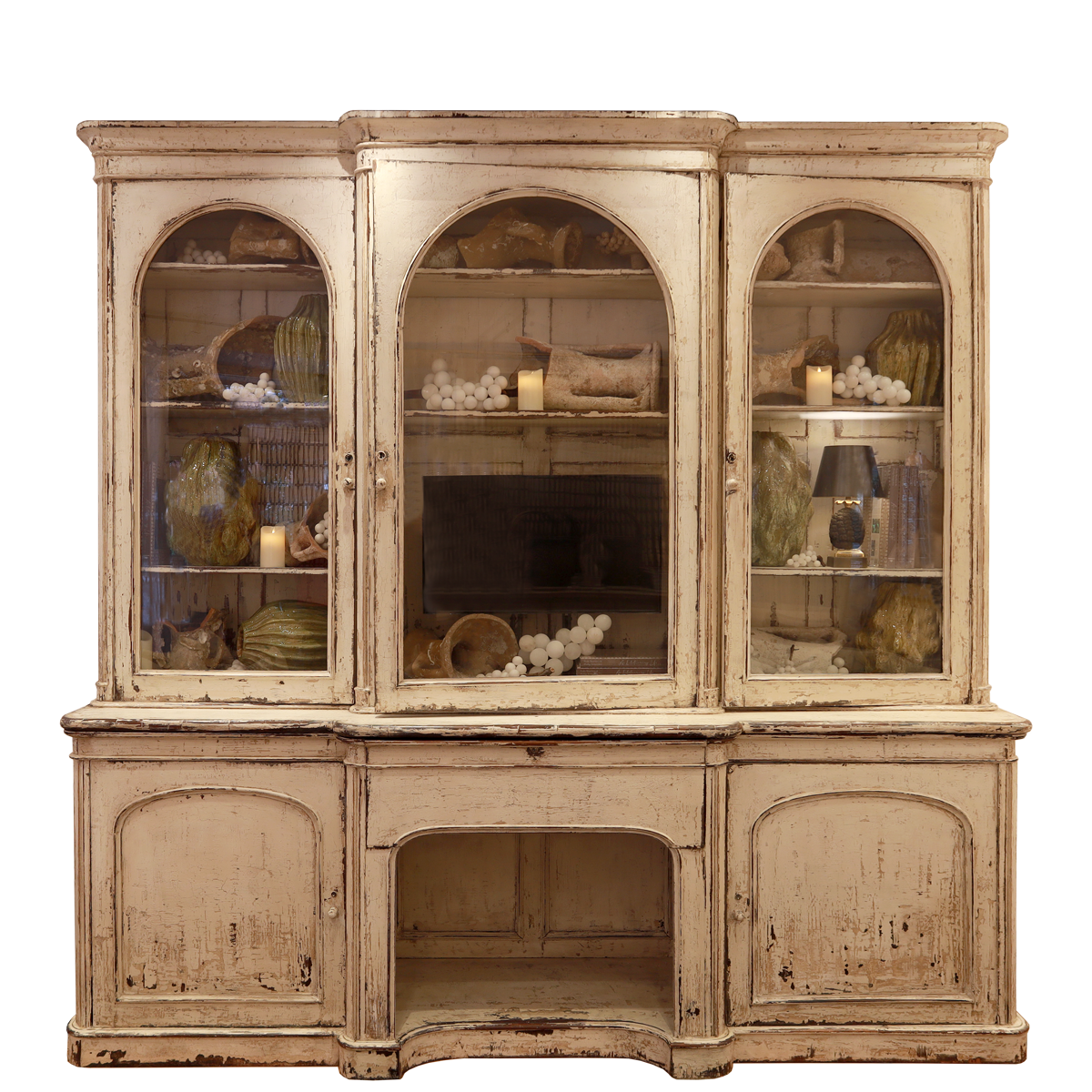 Late 18th Century Provençal Bookcase Cabinet