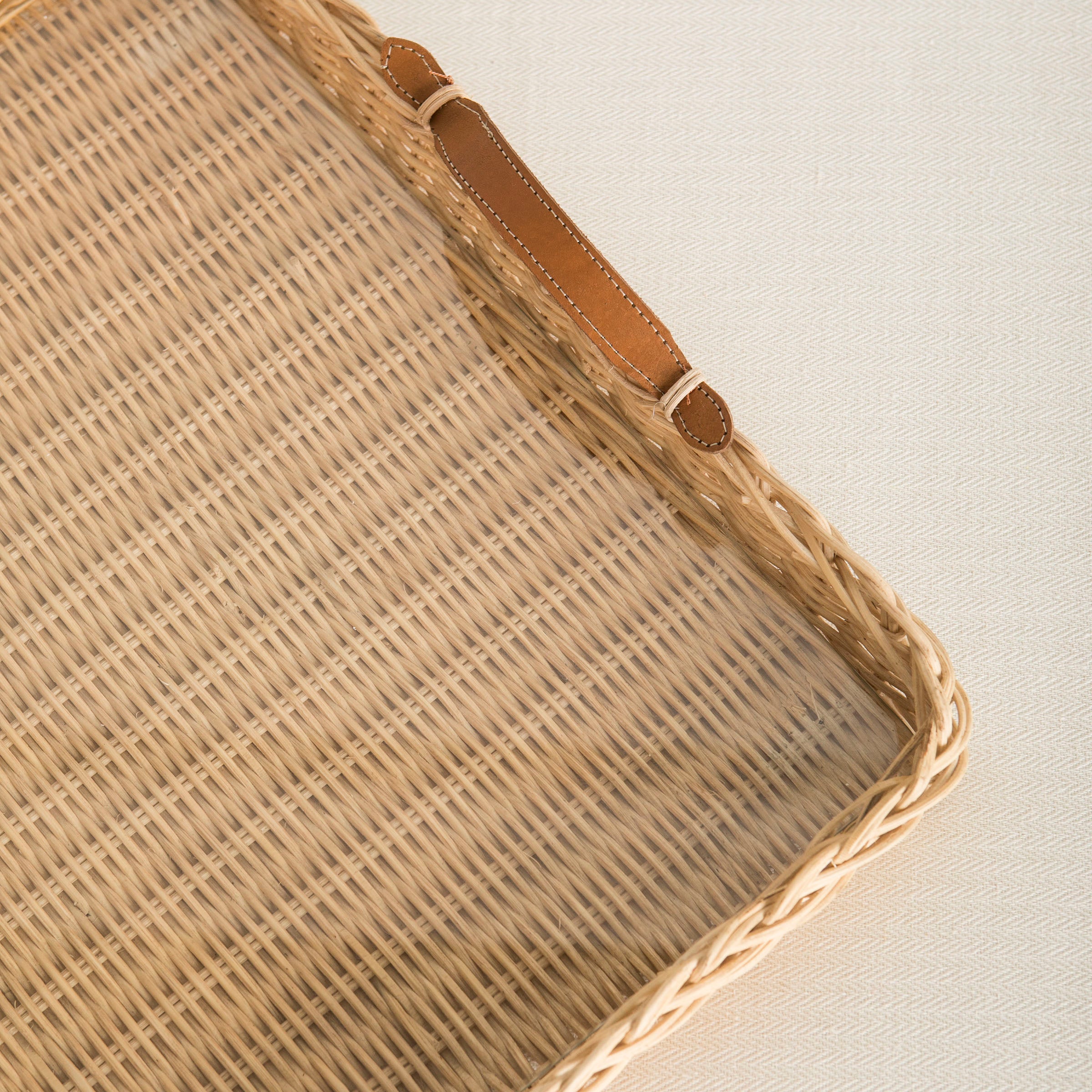 Marsella Rattan Tray - Large