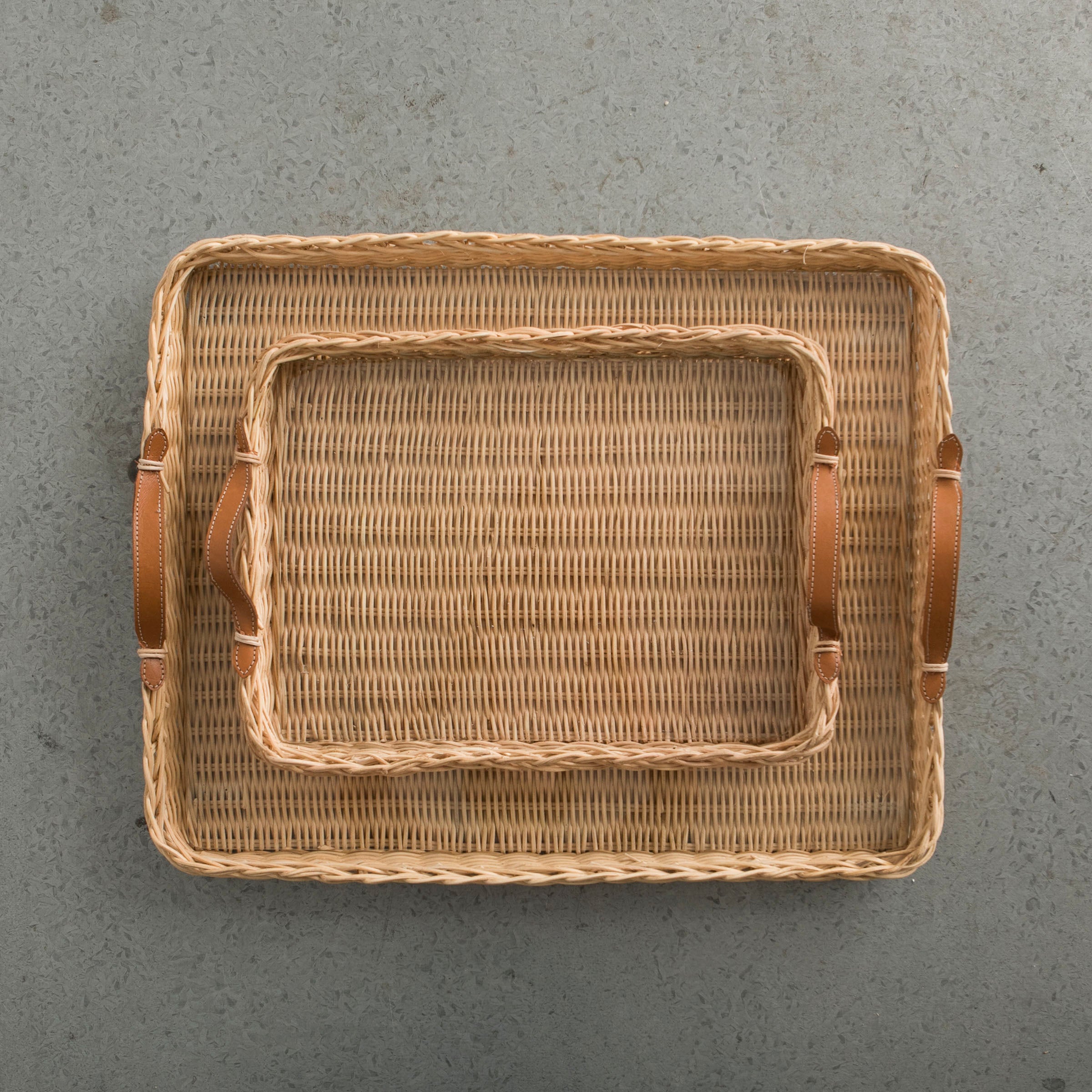 Marsella Rattan Tray - Large