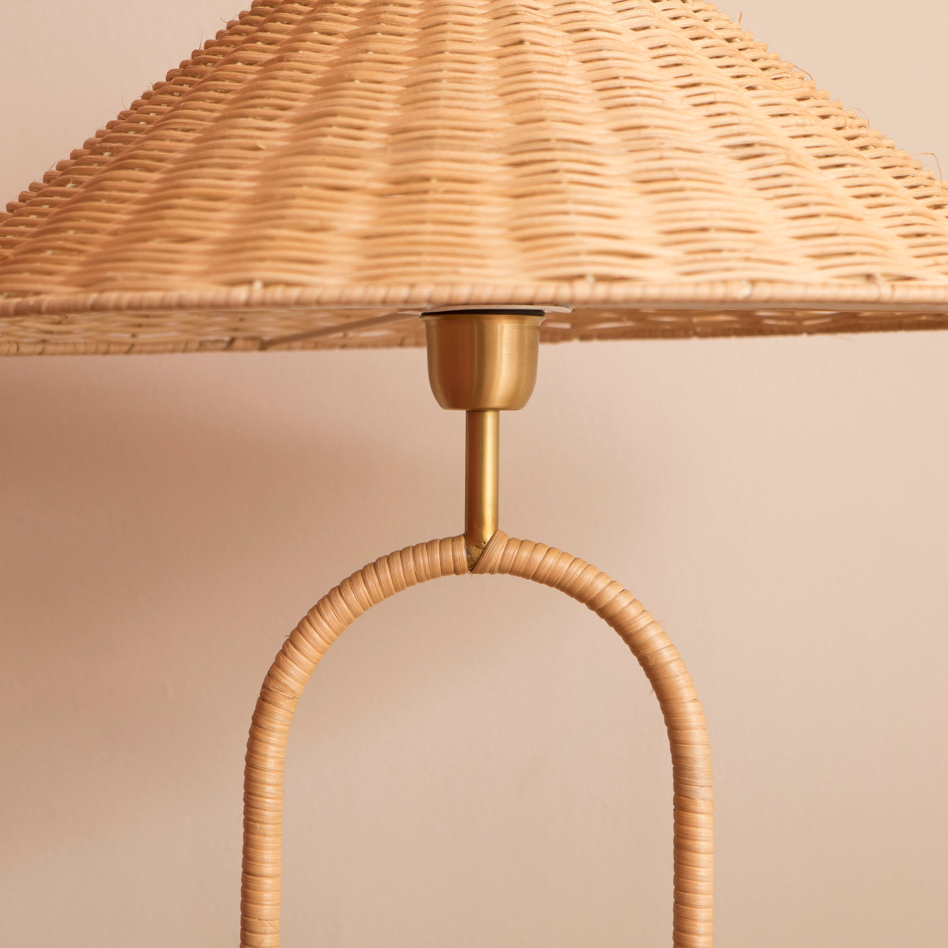 Shire Rattan Table Lamp