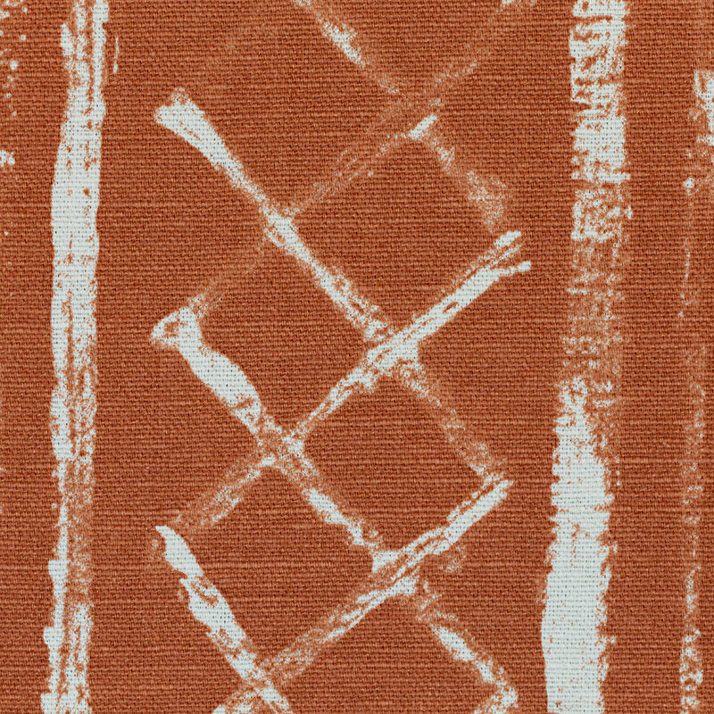 Milos Blotched Stripe - Terracotta