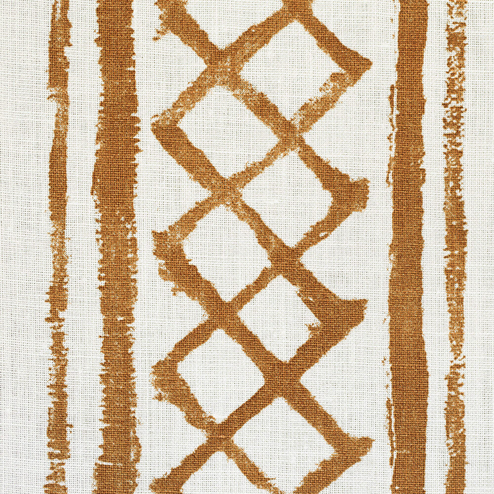 Milos Stripe on Nivelles Oyster - Ochre