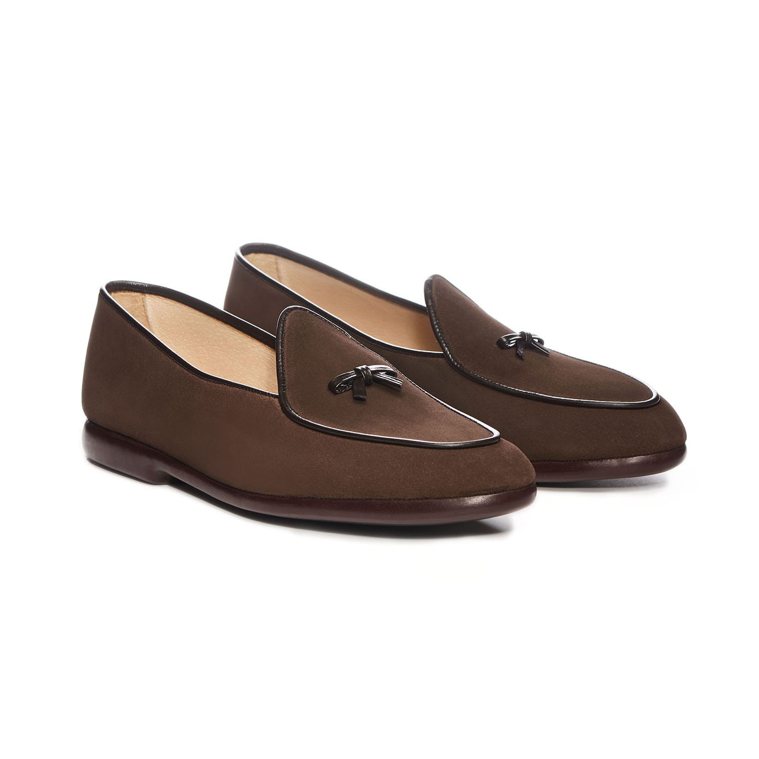 Mr. Casual Brown Suede