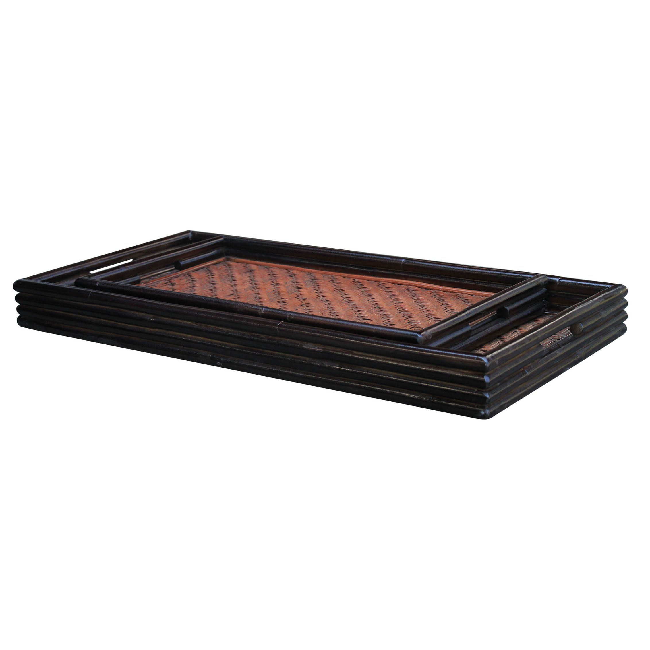 Nias set of trays – Teak