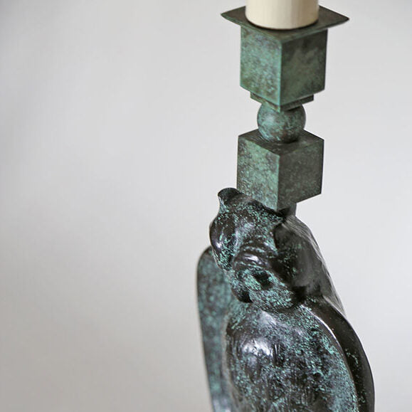 Owl Table Lamp WS_closeup 1