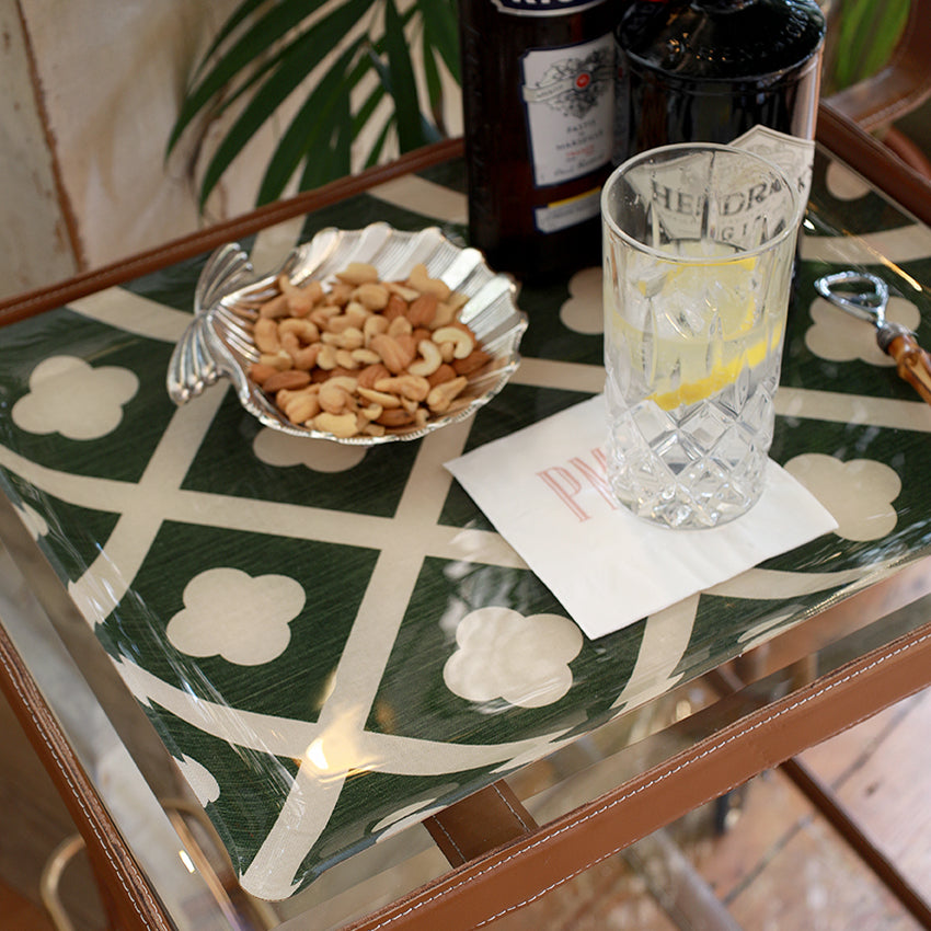 Jardin Small Tray - Dark Green