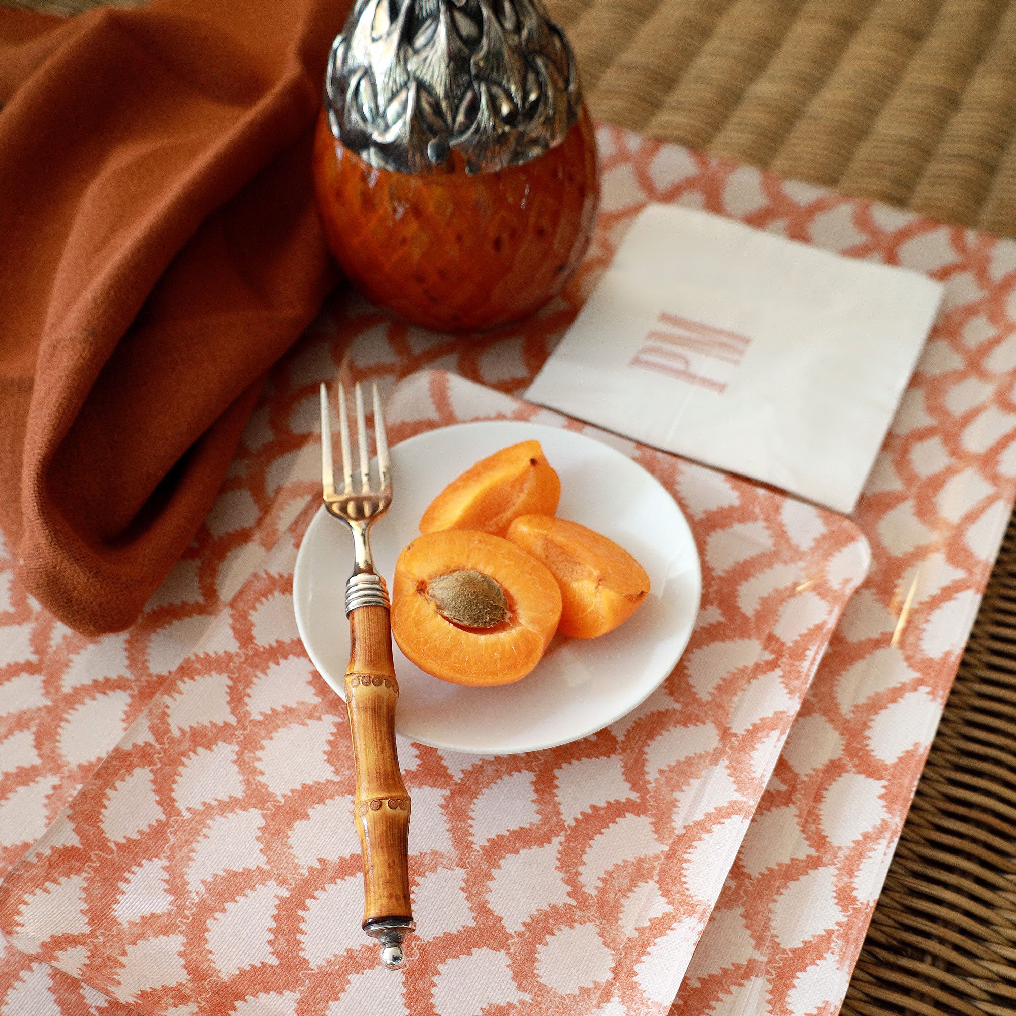 Roche Large Tray - Orange