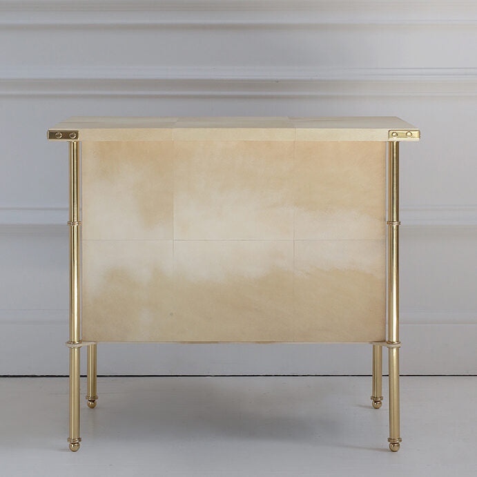 Adnet Bedside Table - Vellum