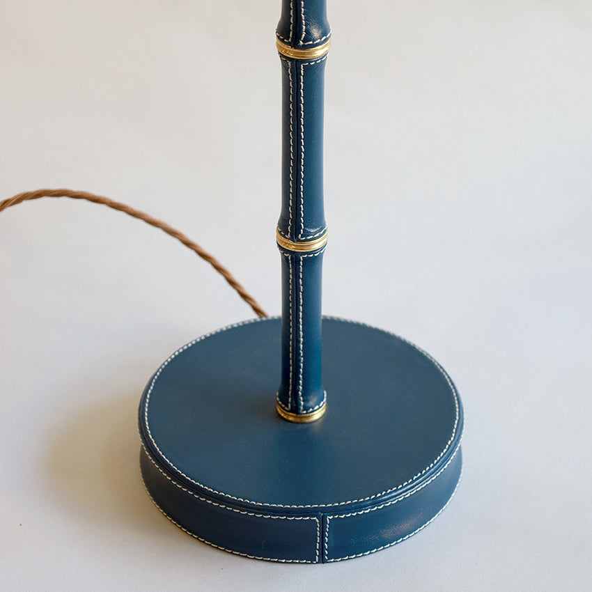 Adnet Table Lamp - Leather