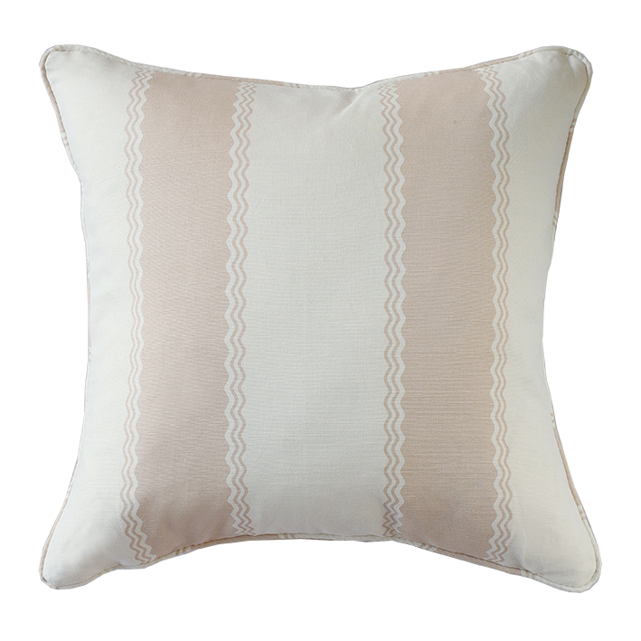 Onda Stripe Cushion – Rose